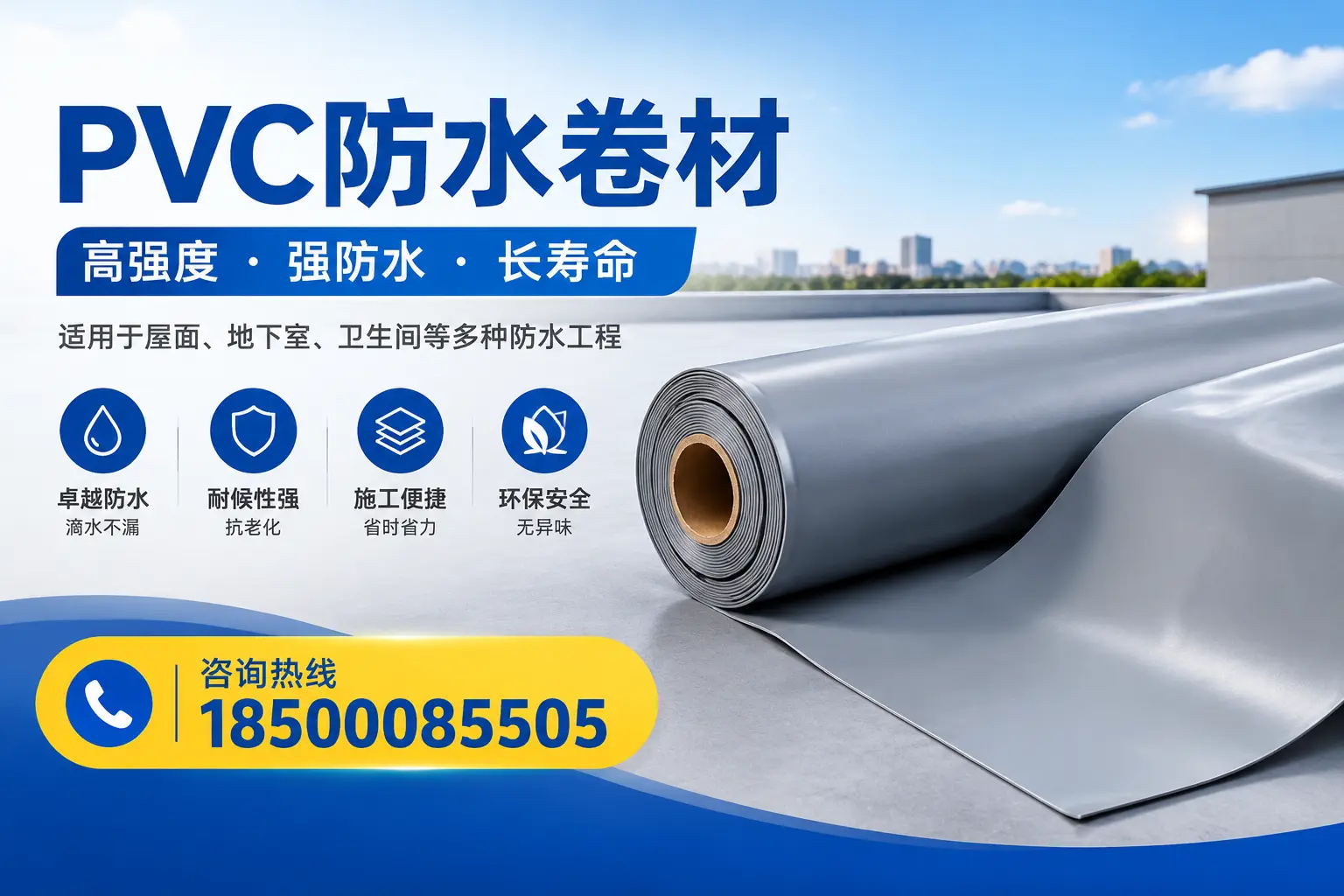萍乡pvc防水卷材的价格趋势及影响因素